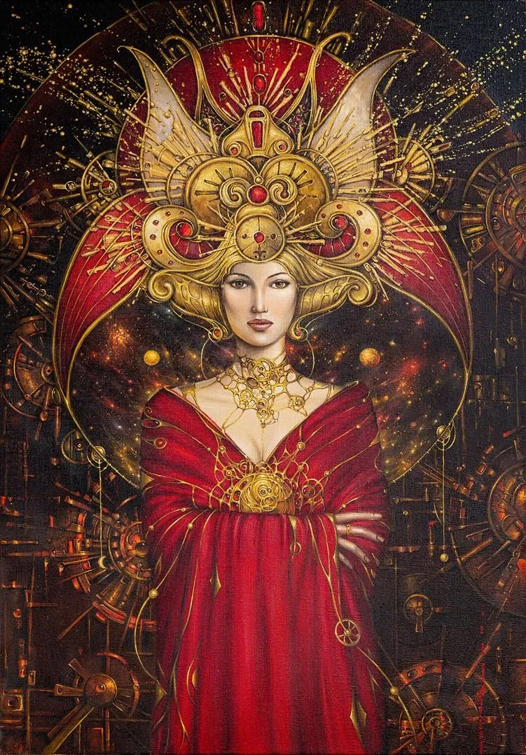 „Tajemnice Zapomnianych Snów” – Anastasiya Markovych, Obraz Olejny.
